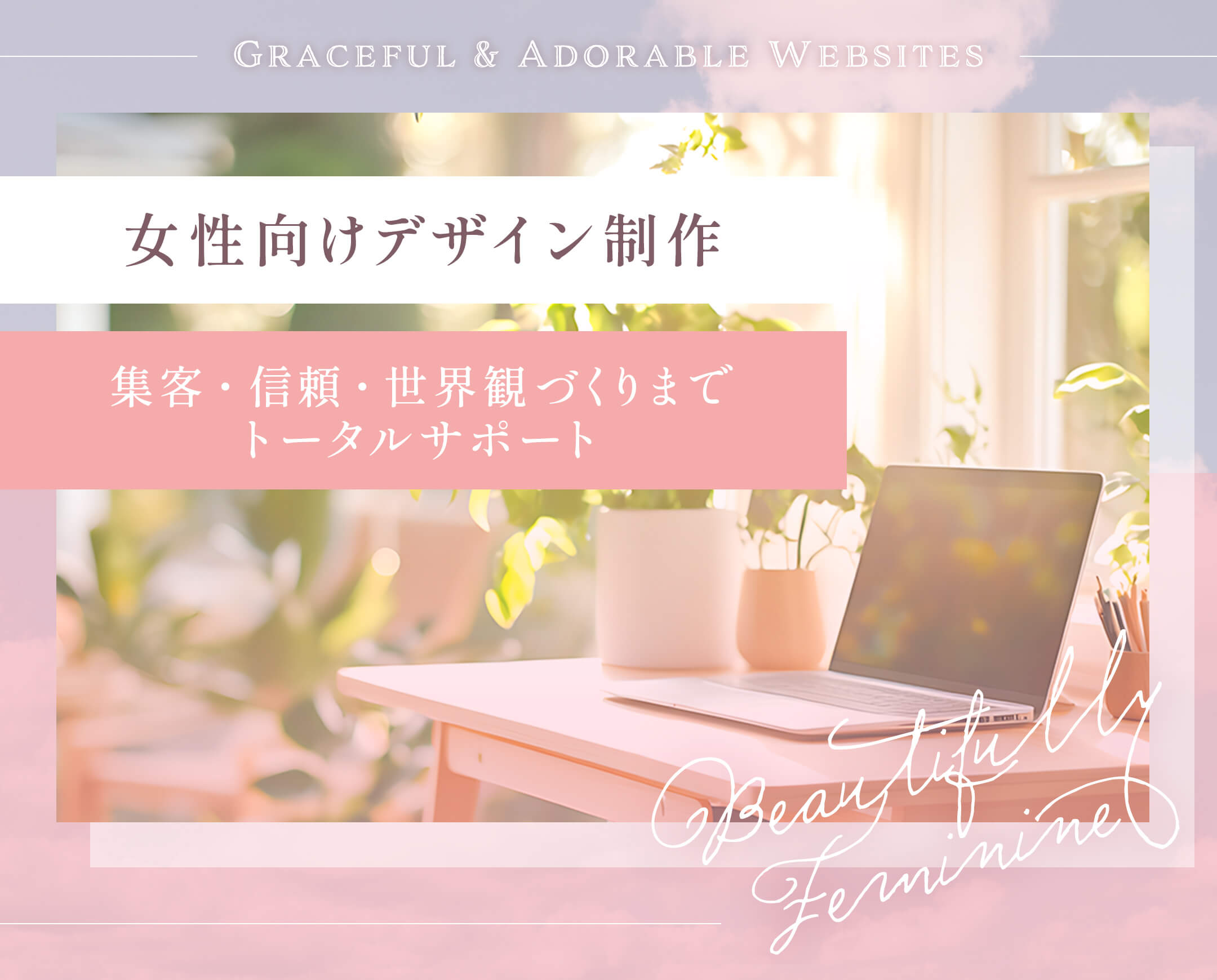 女性向けデザイン制作